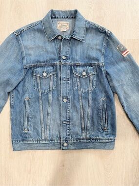 Ralph Lauren Light Blue Denim Trucker Jacket